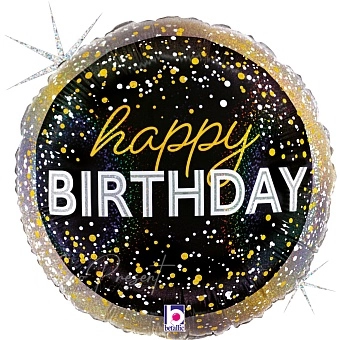 Фольгированный шар Круг, Вечеринка на День Рождения